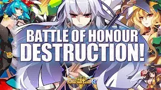 FANTASY WAR TACTICS R - PARSIFAL & SEIRA PVP TOP 100 DESTRUCTION!!!