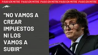 Javier Milei habló de una mejora del sistema impositivo en 2025