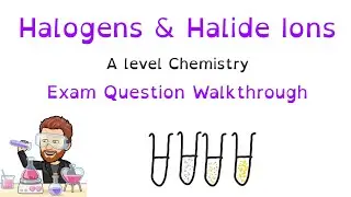 Halide Ions and Halogens | A level Chemistry | Exam Question Walkthrough