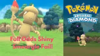 Full Odds Shiny Smeargle Fail!