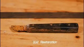 [C02 Restoration] Antique China Knife Restoration with Amazing transformation