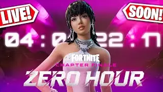 Live! 🔴 Fortnite Chapter 7 Countdown! Zero Hour Event Soon!