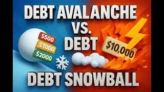 Debt Avalance Vs.  Debt Snowball 2025 09 01#Snowball Debt# Avalanche#pay off debt fast#money #free