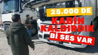 3 TIR MACARİSTAN. Direksiyondan ses geldi. Eski şoförlerin tablet ekran sorunu.