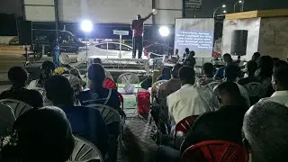 Church on the street of Accra Ghana - Raw Evangelism with Apostle John Sagoe 
