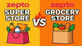 Zepto super store  vs zepto grocery kya haTech SR is live