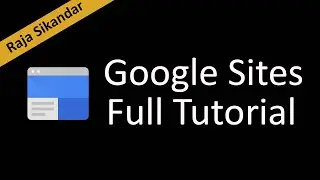 How to use the new google sites tutorial | free website | 2020