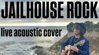 jailhouse rock - david kahn live acoustic cover ft. @kylelangloismusic 