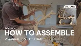 Making Console Table Instructions | Hallway Console Table Tutorial | 2025 Bespoke Interiors