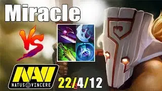 Miracle - Dota 2 | Juggernaut | against NAVI  | Pro Play