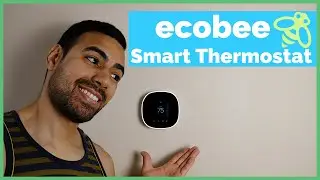 Ecobee 🐝 Smart Thermostat with Alexa Built-In | SETUP + FIRST IMPRESSIONS