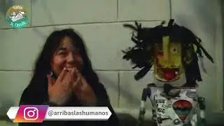 Plastik&iacute;n junto a Laura de Arriba las humanos en el I Festival Internacional titinerantes del Monte