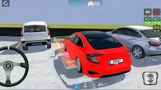 New Car Parking Driving License | Multilevel City Parking Levels 1-2 | Car Game Android Gameplay 