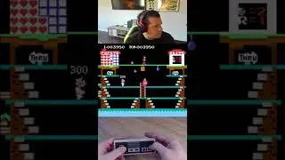 Popeye (NES 1982) - Stage 1 No Damage #retrogaming