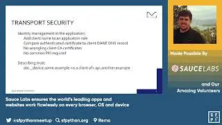 Identity-Based Security in Decoupled Applications with Python and DANE - Ash Wilson