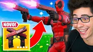 LIBEREI A SKIN DO DEADPOOL! NOVA ARMA M&Iacute;TICA NO FORTNITE!