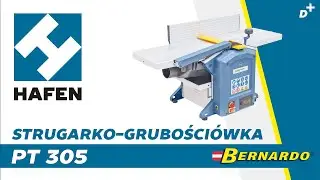 PT 305 - BERNARDO // Strugarko-grubości&oacute;wka o szerokości strugu 305 mm - lekka, mobilna, 2noże, 230V
