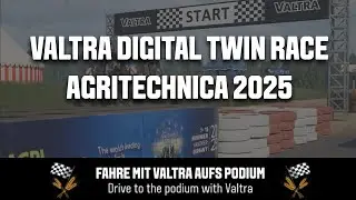 Valtra Digital Twin Race at Agritechnica 2025