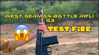 G3 West German battle rifle | 7.62x51mm NATO | cartridge | subscribe for more…