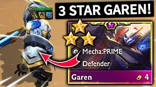 NEW 3 STAR MECHA GAREN! ⭐⭐⭐ Set 8.5 | Teamfight Tactics Gameplay