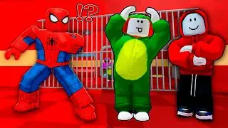 Mikey and JJ Escaped Spider-Man Prison in Roblox !? (Maizen)