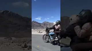 ladakh bike ride couple status|| ladakh bike trip couple😍🫶🏻