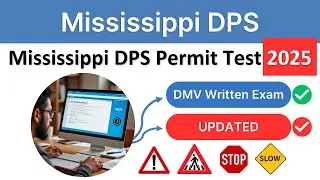Mississippi DPS Permit Practice Test 2025 ✅ Updated Real Questions for DMV Written Exam