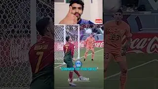 skills ☠️ #heenaprajapati #ronaldo #cr7