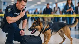 Police Dog Kept Barking at an Abandoned Bag at Airport&mdash;What Security Found Left Everyone Speechless!