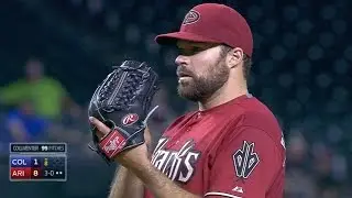 COL@ARI: Collmenter holds Rockies to unearned run