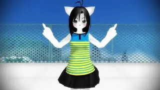 [MMD] Undertale - Temmie Polka
