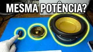 Como saber a potencia seu alto falante, sub woofer é fácil entenda! Todos tem a mesma potencia!!