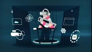 Virtual Reality Gaming Experience Motion Design | After Effects