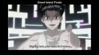 Hunter X Hunter,  Greed Island: Killua and Gon Team up with Hisoka to beat Razor in a ball game