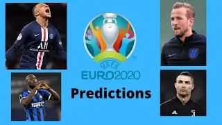 My Full EURO 2020 Tournament Predictions