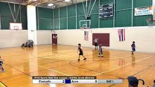 Fireballs vs Aces - 1/25/26 (HI IQ Sports New Year League - 3rd/4th Grade Bronze)