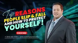 What should I do after a slip and fall accident? Personal Injury lawyer |Carter Injury Law|