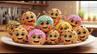 Count the Cookies on the Plate 🍪🔢 | Fun Numbers Song for Kids | Learn to Count