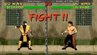Mortal Kombat 2 - RetroSatan vs KUNG-LEO-BRIJIDO