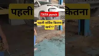 Tata Punch First Service | #tatapunch #tatapunchadventure