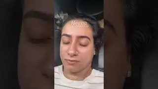 Henna Brow Transformation #alexandriavirginia #dmv #soloesthetician #hennabrows