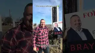Land Sold in Poteet Texas! Watch Me Take Down the Signs 🎉🏜️