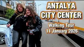 Antalya City Center Walking Tour 11 Jan  2026 #antalya #walkingtour #citycentre #travel #turkey