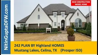 Plan 242 By Highland Homes  in Mustang Lakes    in Celina TX Prosper ISD