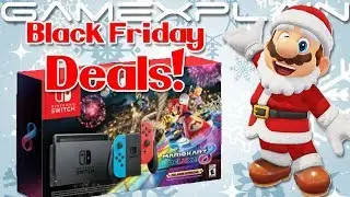 Nintendo's Black Friday Deals Revealed! MK8 Deluxe Switch Bundle + Discounted Games & Joy-Con!