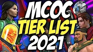 MCOC Tier List 2021 | Best Champions In Marvel Contest Of Champions | November 2021
