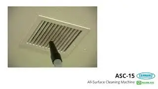 Tennant ASC 15 All Surface Cleaning Machine overview and operation