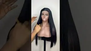 20 inches double drawn wig cap #viral #hair #trending #doubledrawn #20inches #shorts