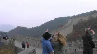 UFO Caught on Camera China Great Wall CCTV video footage, just before Chinese Govt. Closed it.