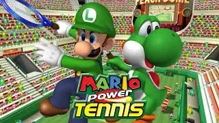 Mario power tennis🎾: Luigi and Yoshi